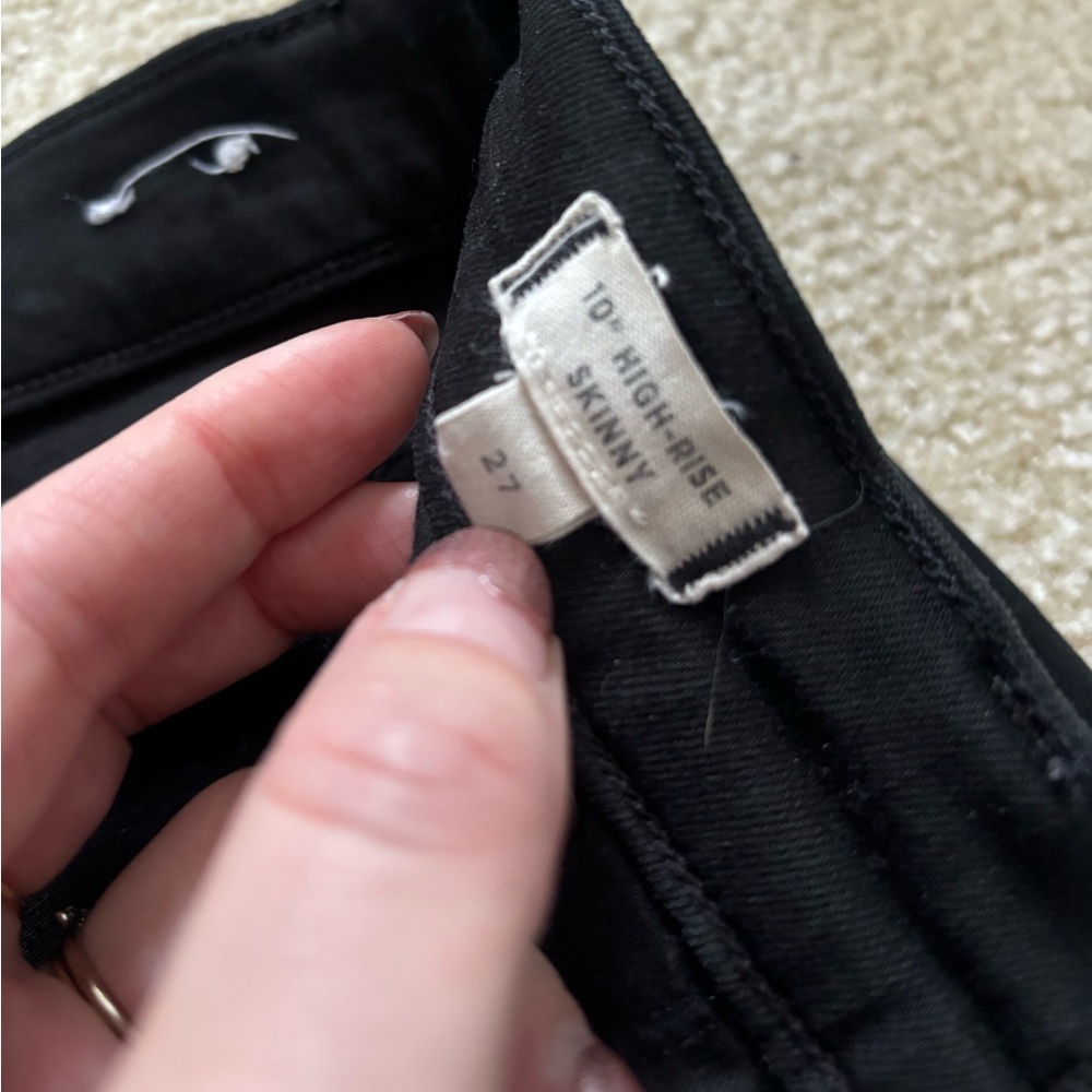 Madewell 10” high rise skinny jean 27